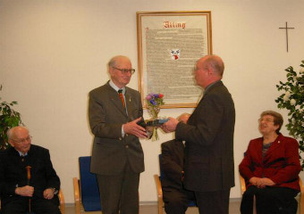 Verleihung der Bürgermedaille der Gemeinde Alling an Herbert Kuhn